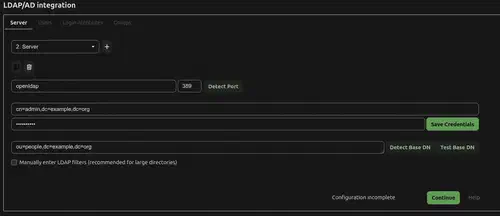 Nextcloud LDAP/AD integration